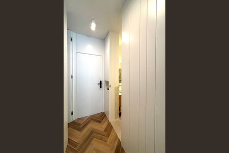 Sala - hall de entrada de apartamento à venda com 1 quarto, 52m² em Jardim Botânico, Rio de Janeiro