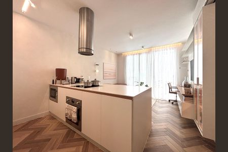 Sala de apartamento à venda com 1 quarto, 52m² em Jardim Botânico, Rio de Janeiro