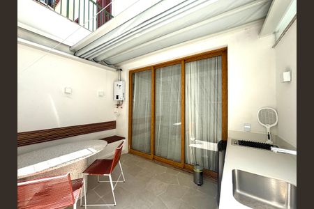 Varanda/serviço de apartamento à venda com 1 quarto, 52m² em Jardim Botânico, Rio de Janeiro