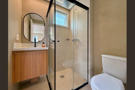 Apartamento à venda com 100m², 2 quartos e 3 vagasBanheiro Social 