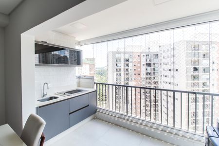 Varanda gourmet de apartamento à venda com 4 quartos, 110m² em Alphaville Empresarial, Barueri