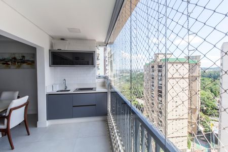 Varanda gourmet de apartamento à venda com 4 quartos, 110m² em Alphaville Empresarial, Barueri