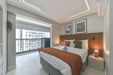 Quarto de kitnet/studio para alugar com 1 quarto, 28m² em Brooklin, São Paulo