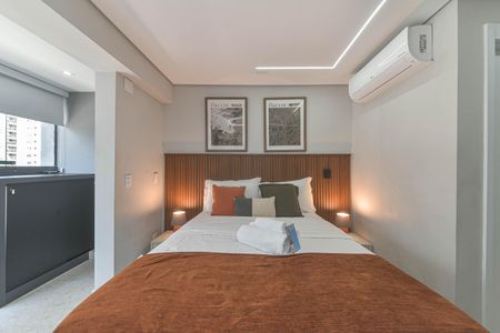 Studio para alugar com 28m², 1 quarto e sem vagaQuarto