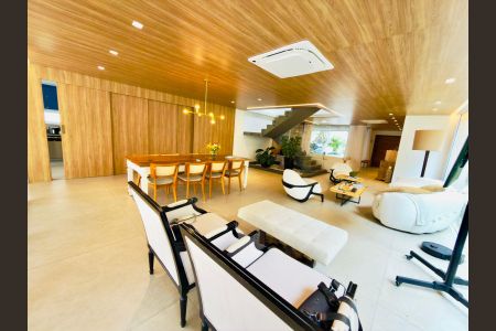 Sala de casa de condomínio à venda com 4 quartos, 385m² em Colinas da Anhanguera, Santana de Parnaíba
