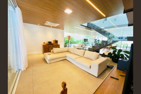 Sala de casa de condomínio à venda com 4 quartos, 385m² em Colinas da Anhanguera, Santana de Parnaíba