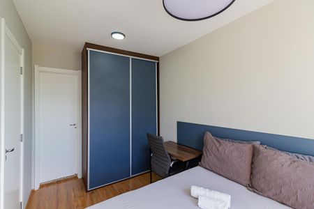 Quarto Suíte de apartamento para alugar com 1 quarto, 30m² em Jardim Caravelas, São Paulo