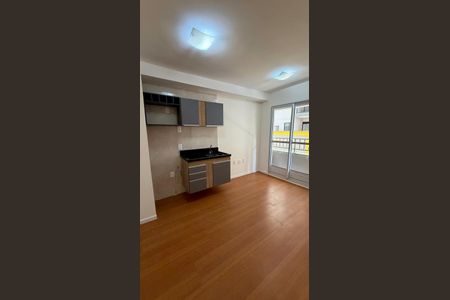 Cozinha de apartamento à venda com 1 quarto, 26m² em Campos Elíseos, São Paulo