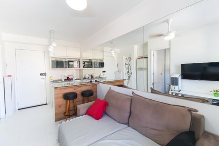 Sala/Cozinha de apartamento à venda com 1 quarto, 32m² em Brás, São Paulo