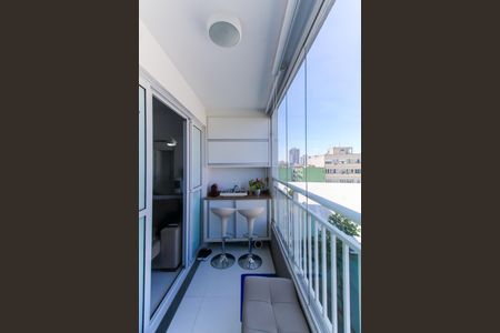 Varanda de apartamento à venda com 1 quarto, 32m² em Brás, São Paulo