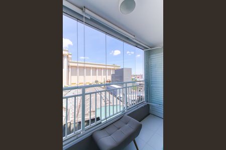 Varanda de apartamento à venda com 1 quarto, 32m² em Brás, São Paulo