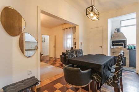 Sala de apartamento para alugar com 3 quartos, 114m² em Petrópolis, Porto Alegre