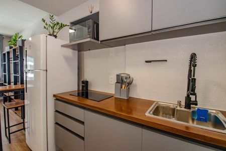Studio para alugar com 27m², 1 quarto e sem vagaCozinha