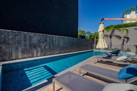Studio para alugar com 27m², 1 quarto e sem vagaÁrea comum - Piscina
