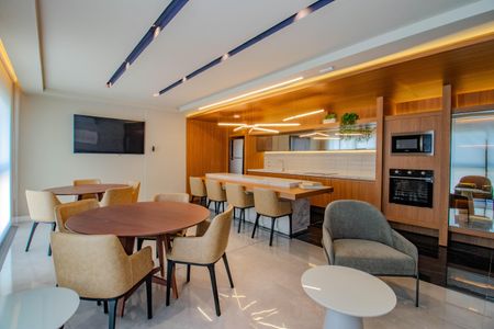 Studio para alugar com 27m², 1 quarto e sem vagaÁrea comum - Salão de festas