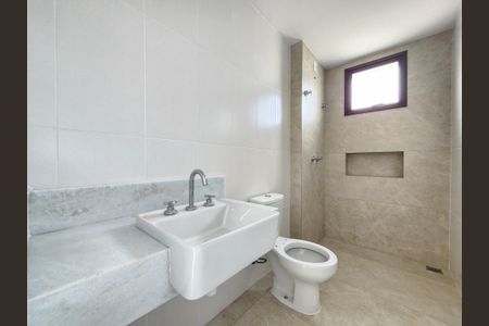 Banheiro da Suíte  de apartamento à venda com 3 quartos, 86m² em Prado, Belo Horizonte