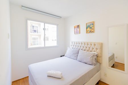 Quarto Suíte de apartamento para alugar com 1 quarto, 30m² em Jardim Caravelas, São Paulo