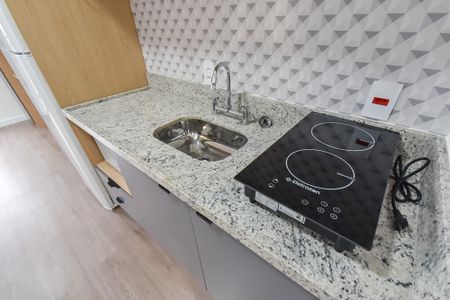 Studio para alugar com 24m², 1 quarto e sem vagaCozinha