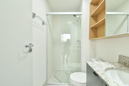 Studio para alugar com 24m², 1 quarto e sem vagaBanheiro