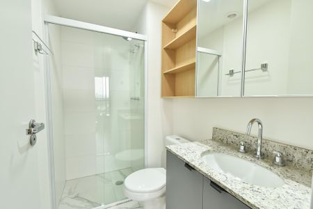 Studio para alugar com 24m², 1 quarto e sem vagaBanheiro