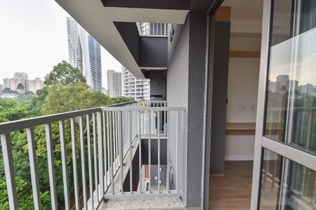 Studio para alugar com 24m², 1 quarto e sem vagaVaranda