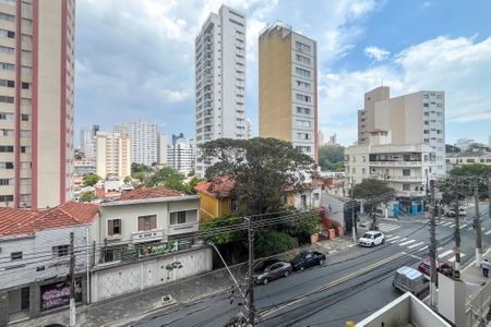 Vista da Sacada de apartamento à venda com 1 quarto, 80m² em Aclimação, São Paulo