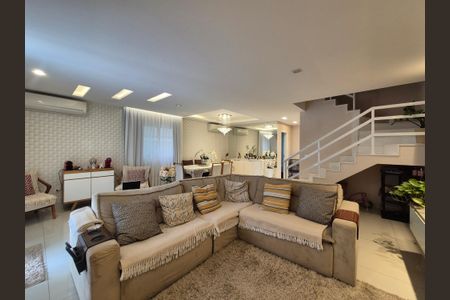 Sala de casa de condomínio à venda com 4 quartos, 255m² em Barra da Tijuca, Rio de Janeiro