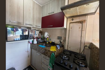 Cozinha de apartamento à venda com 2 quartos, 45m² em Jacarepaguá, Rio de Janeiro