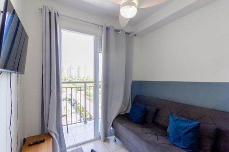 Sala de apartamento para alugar com 1 quarto, 29m² em Jardim Caravelas, São Paulo