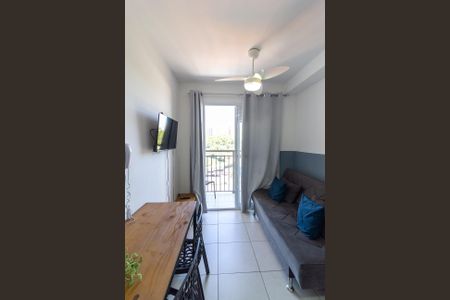 Sala de apartamento para alugar com 1 quarto, 29m² em Jardim Caravelas, São Paulo