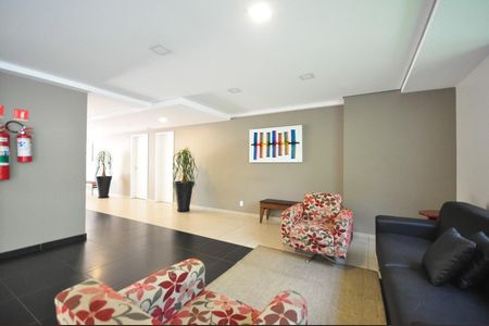 Apartamento para alugar com 38m², 1 quarto e 2 vagasHall Social