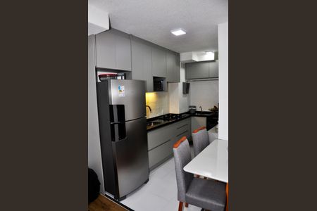 Apartamento à venda com 33m², 2 quartos e sem vaga Apartamento à venda com 33m², 2 quartos e sem vagaDetalhe - Cozinha Americana