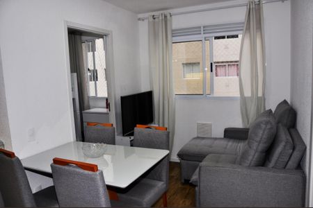 Detalhe - Sala e Sala de Jantar de apartamento à venda com 2 quartos, 33m² em Jardim Pereira Leite, São Paulo