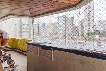 Varanda da Sala de apartamento à venda com 4 quartos, 167m² em Vila Olímpia, São Paulo