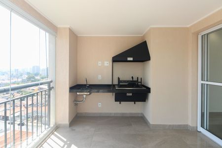 Varanda Gourmet  de apartamento para alugar com 3 quartos, 104m² em Vila Carrão, São Paulo