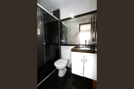 Banheiro da Suíte de apartamento à venda com 3 quartos, 173m² em Nova Granada, Belo Horizonte