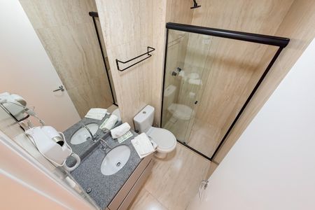 Studio para alugar com 24m², 1 quarto e sem vagaBanheiro