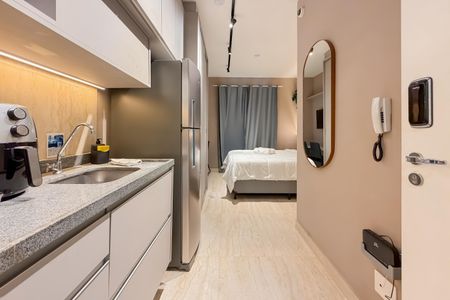 Studio para alugar com 24m², 1 quarto e sem vagaCozinha