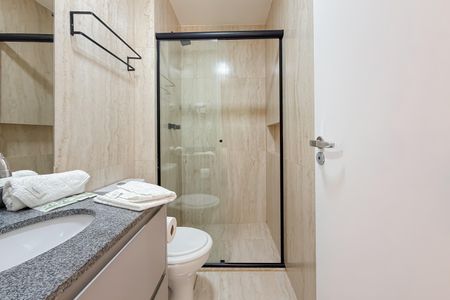 Studio para alugar com 24m², 1 quarto e sem vagaBanheiro