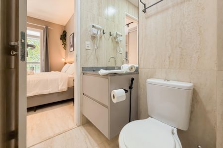 Studio para alugar com 24m², 1 quarto e sem vagaBanheiro