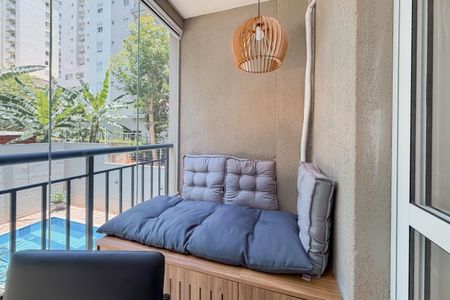Studio para alugar com 24m², 1 quarto e sem vagaVaranda