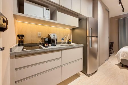 Studio para alugar com 24m², 1 quarto e sem vagaCozinha