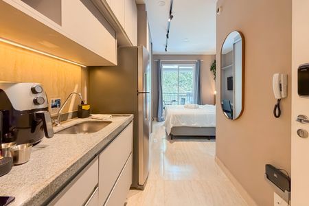 Studio para alugar com 24m², 1 quarto e sem vagaCozinha
