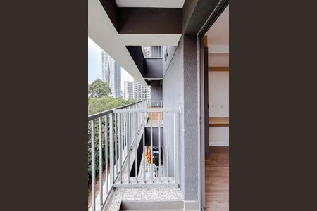 Studio para alugar com 24m², 1 quarto e sem vagaVaranda