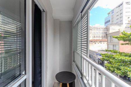 Studio para alugar com 22m², 1 quarto e sem vagaVaranda