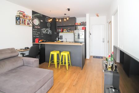 Sala de apartamento à venda com 1 quarto, 51m² em Barra Funda, São Paulo