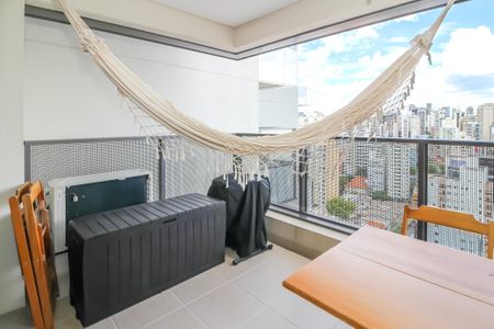 Apartamento à venda com 51m², 1 quarto e 1 vagaVaranda