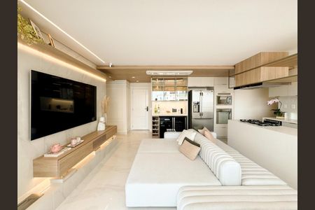 Sala de apartamento à venda com 2 quartos, 106m² em Tatuapé, São Paulo