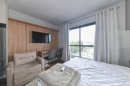 Studio para alugar com 27m², 1 quarto e sem vagaQuarto