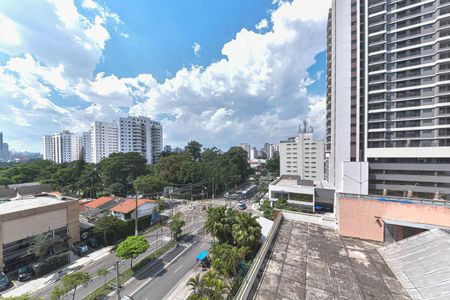 Varanda - Vistaqq de kitnet/studio à venda com 1 quarto, 27m² em Santo Amaro, São Paulo